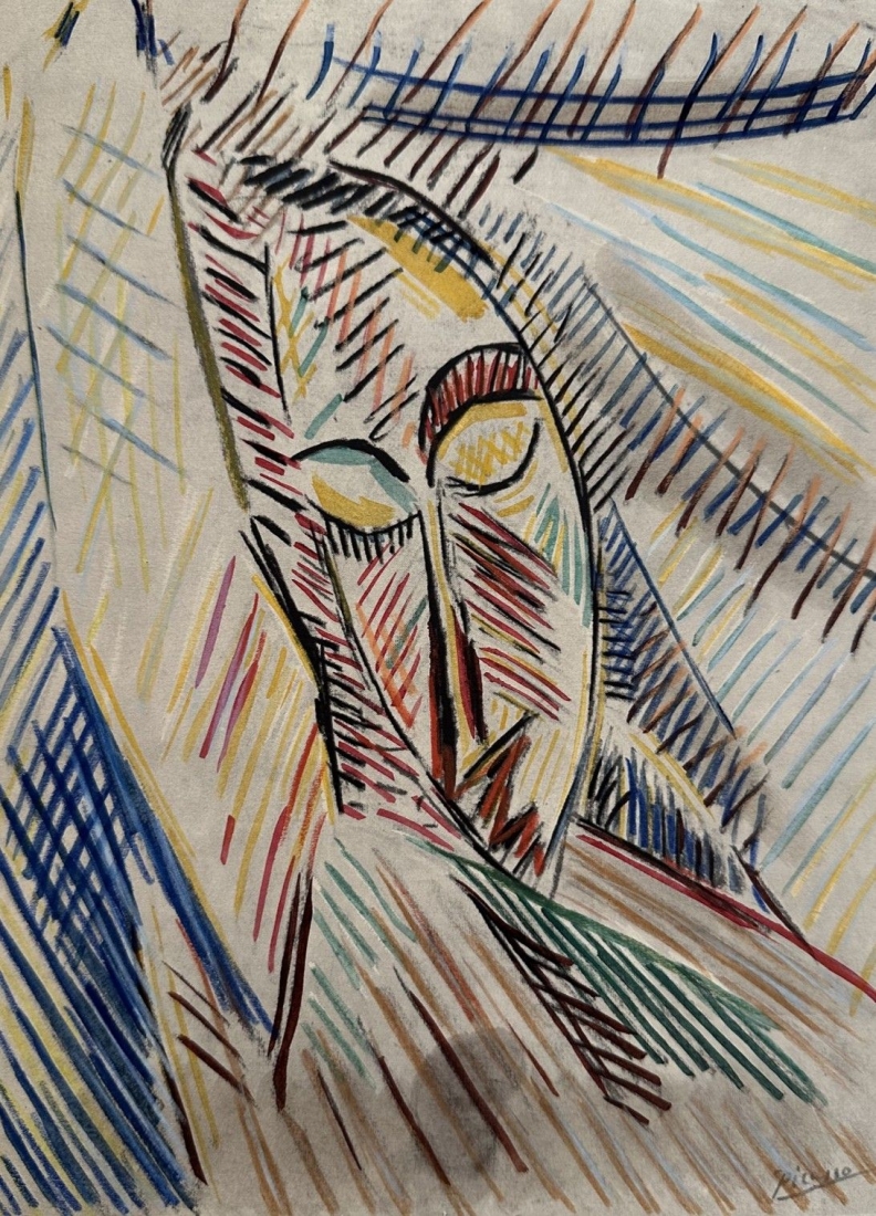 TESTA,Studio per la Danza con i veli (머리,베일을 이용한 춤을 위한 연구) · Pablo Picasso (파블로 피카소)