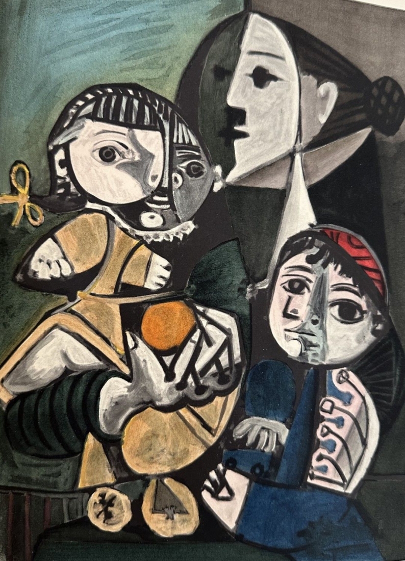MATERNITA' E ARANCIA (모성애와 오렌지) · Pablo Picasso (파블로 피카소)