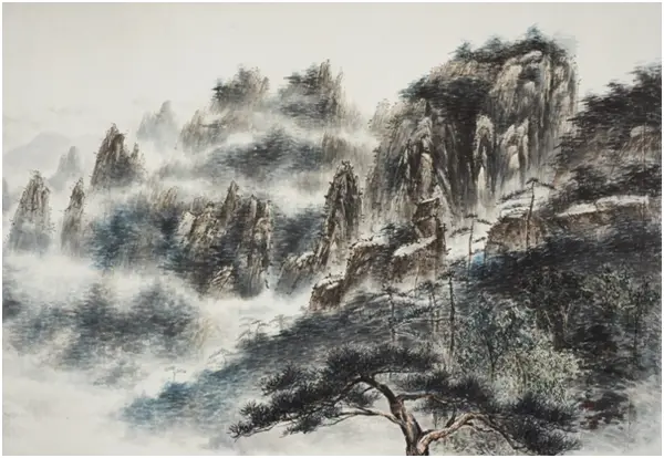 송곡 한정애 한국화