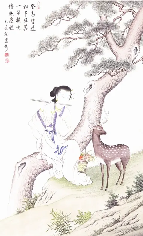 피리부는 선녀