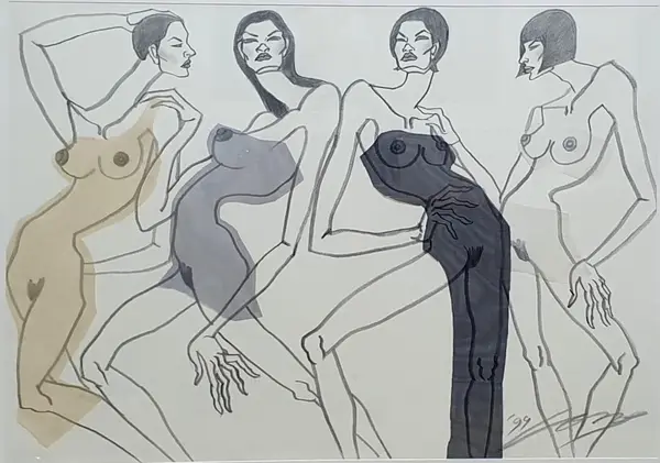 시스루의 도도한 여인들