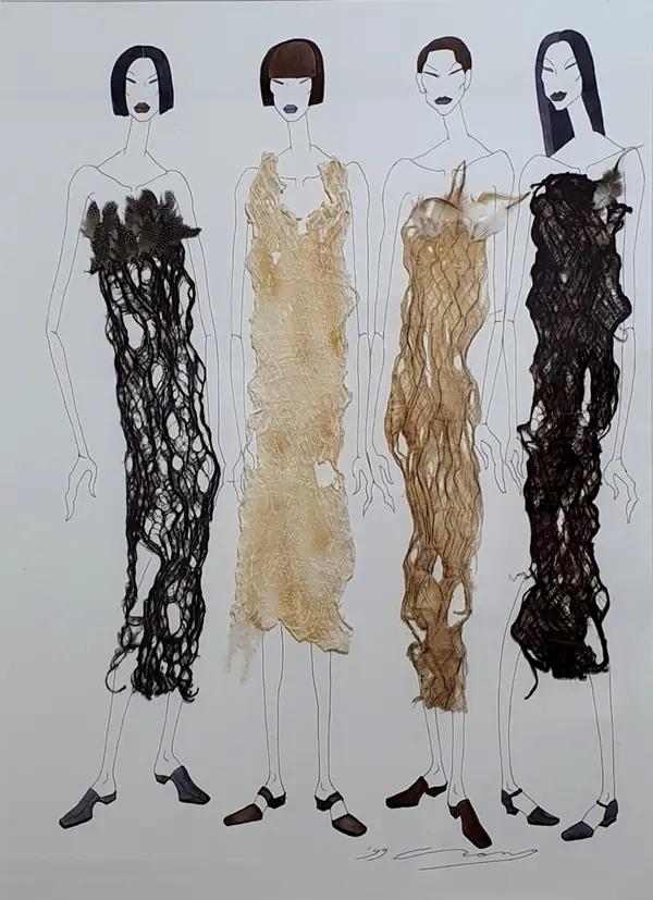 닥나무를 입은 소녀들