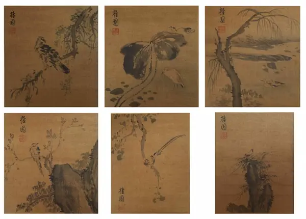 산수화 화첩(6점)
