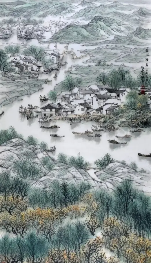 运河两岸