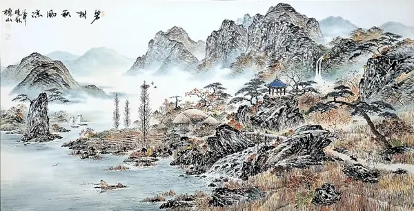 산수풍경화