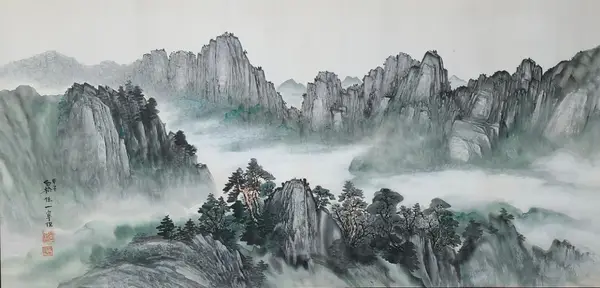 산수도(雲海)